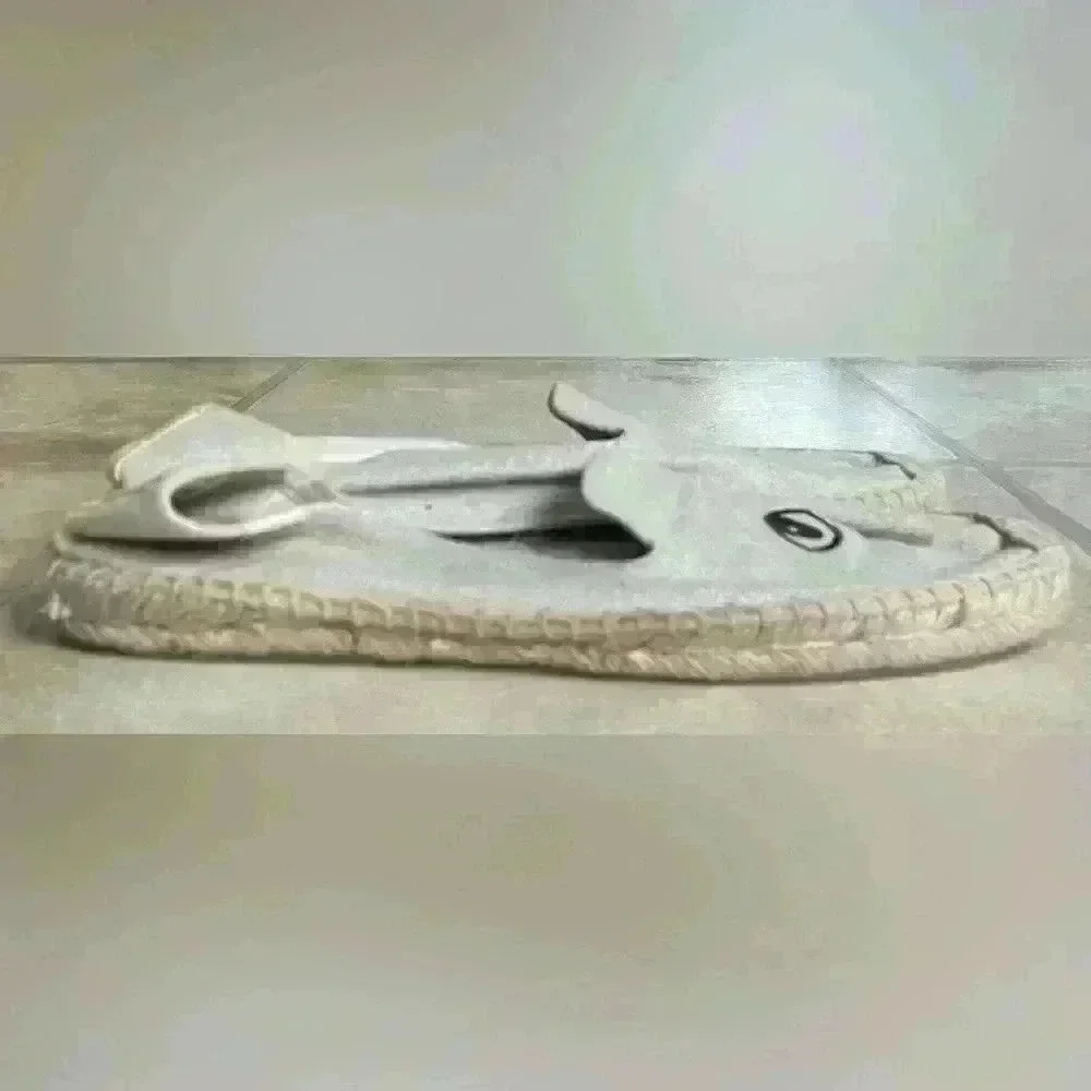 Jason Polan for Soludos Wink Smoking Slipper Espadrille. Size 8.5